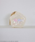 【Maison de FLEUR × LittleTwinStars】「LittleTwinStars 星ポーチ」カラー：Ivory　￥4,700