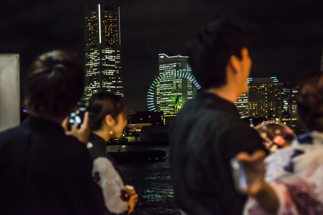 豪華クルージングで横浜の夜景を楽しめる「ゆかた祭り」