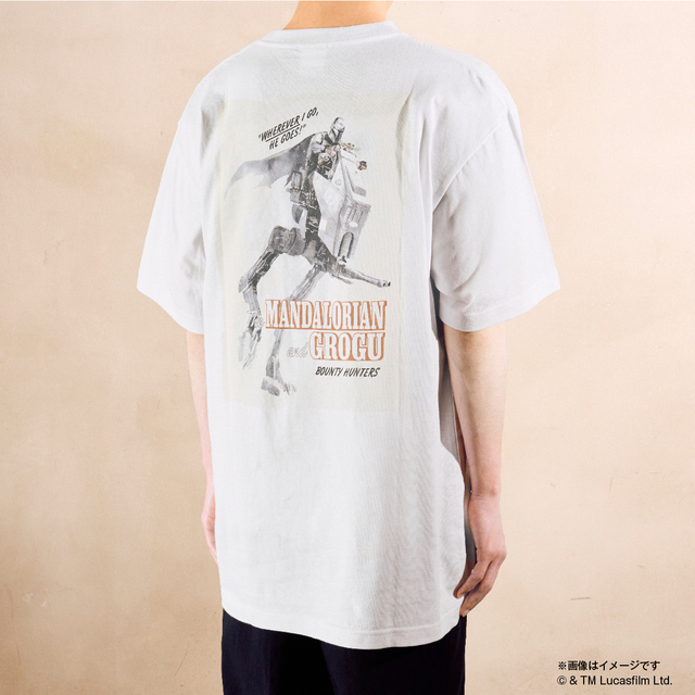 B賞:Tシャツ|Happyくじ / STAR WARS『マンダロリアン・アンド・グローグー』
