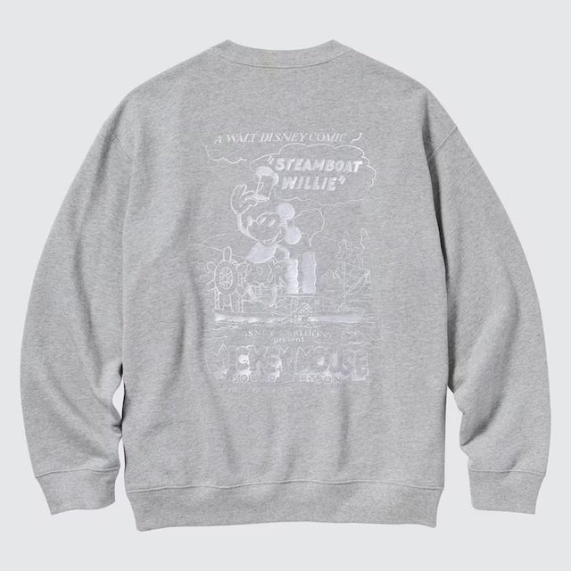 スウェットシャツ｜2,990円｜ユニクロUT「ミッキーシャインズ」コレクション