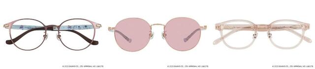 【Zoff×はぴだんぶい】タキシードサム モデル／おしゃれ番長らしいブルーとピンクのカラーリング！