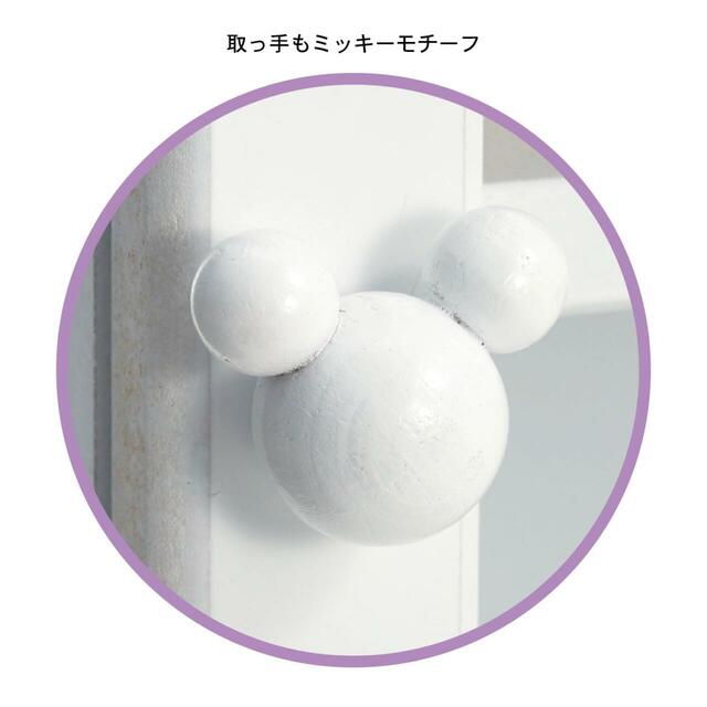 ベルメゾン|マグカップ収納にも! ショップ風コレクションキャビネット「ミッキーモチーフ」|¥ 27,900 (税込)