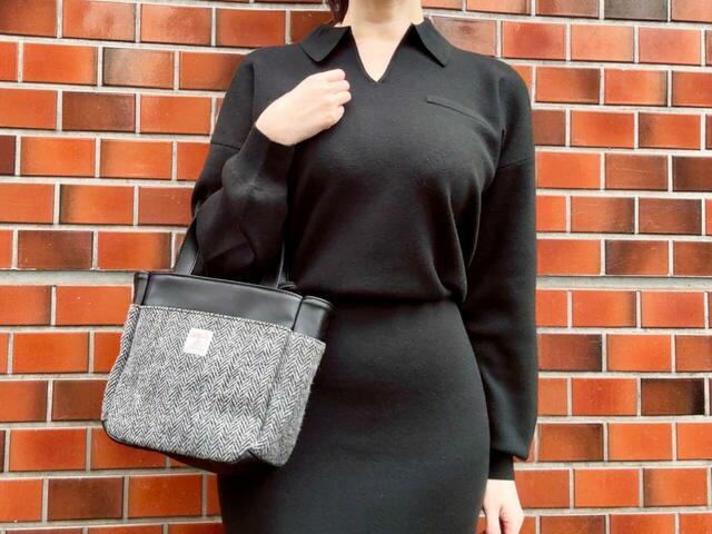 新章155cmの筆者がハンドバッグ風に持ってみました！