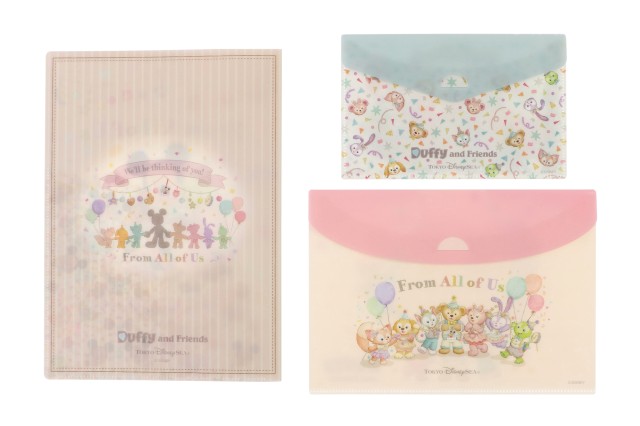 「 ダッフィー&フレンズのフロム・オール・オブ・アス 」クリアホルダーセット