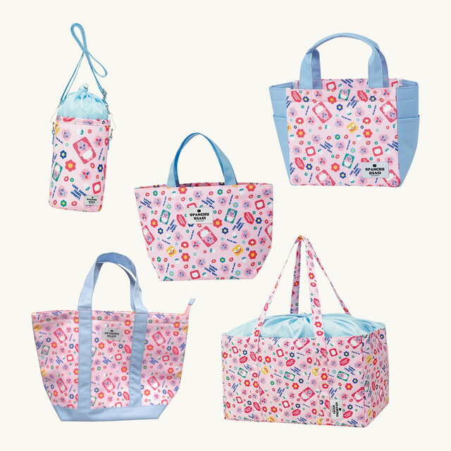 「おぱんちゅうさぎ」デザインの保冷バッグやペットボトルケース♪スケーター公式オンラインショップのほか、全国の量販店や専門店などで順次展開中！