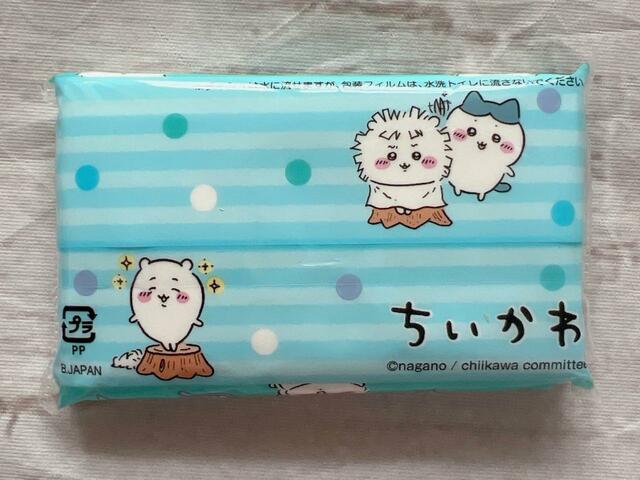 裏側にはカット後に比率が変わったちいかわもいます！