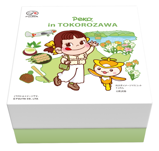 「所沢×ペコちゃんオリジナルバターサンド」＜価格：＜4個入＞税込1,080円＞【ペコちゃんの限定スイーツやグッズが買える！「FUJIYA CONFECTIONERY エミテラス所沢店」オープン！】