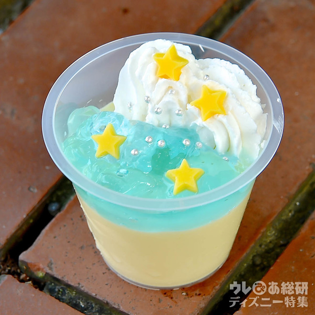 パイナップル＆ホワイトチョコレートムース、スーベニアカップ付き｜2017年「ディズニー七夕デイズ」スペシャルメニュー