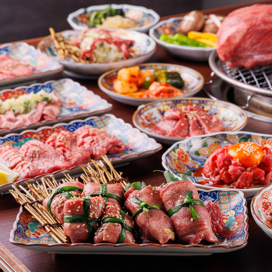 メニューイメージ＜期間：2026年2月16日〜2月28日＞【【1日5組限定】大阪・天王寺「焼肉倶楽部」の全80種以上の豊富なラインナップの食べ放題コースが、今だけ半額の1,990円！】