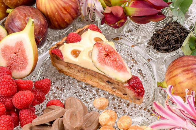 【キル フェ ボン「イチジクと紅茶ムースのタルト」】piece￥918