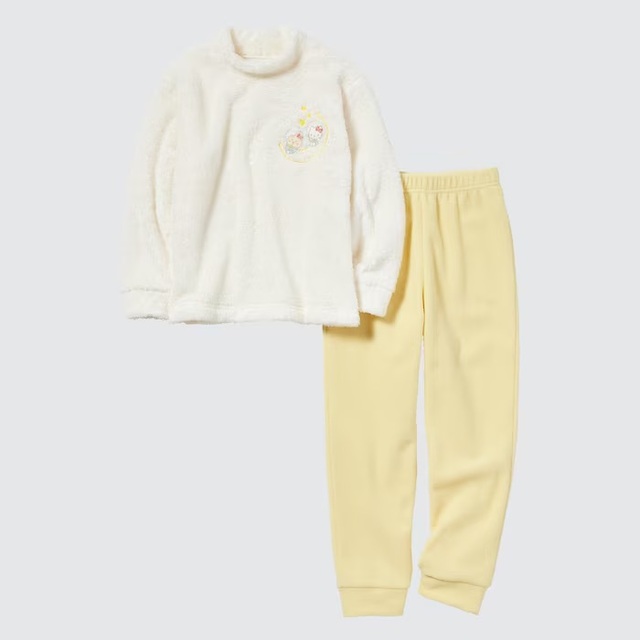 GIRLS フリースセット|2,290円|ユニクロUT「ちいかわ × サンリオキャラクターズ:スペースツアー」