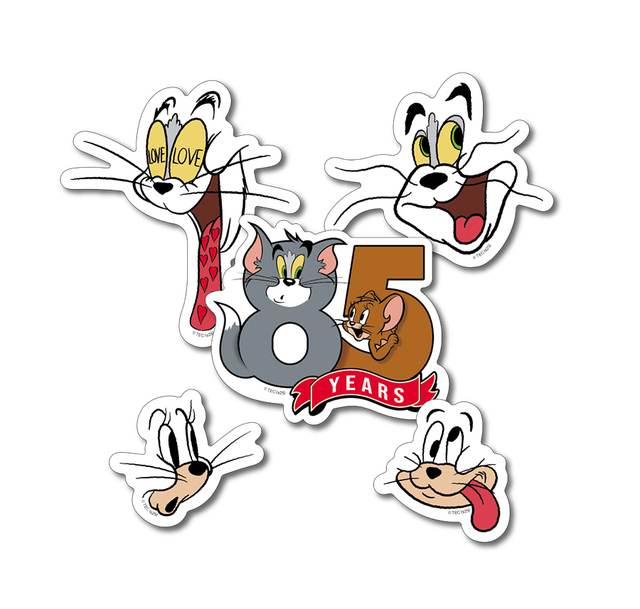 【トムとジェリー Happyくじ】G賞 ステッカーセット［全7種］