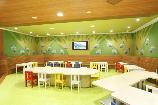 「イクスピアリ・キッチン」のキッズスペース。自由に利用することができる。