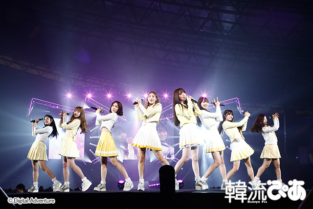 Lovelyz 4月24日@千葉・幕張メッセ「Power of K 2016~Korea TV Fes in Japan」 ©Digital Adventure