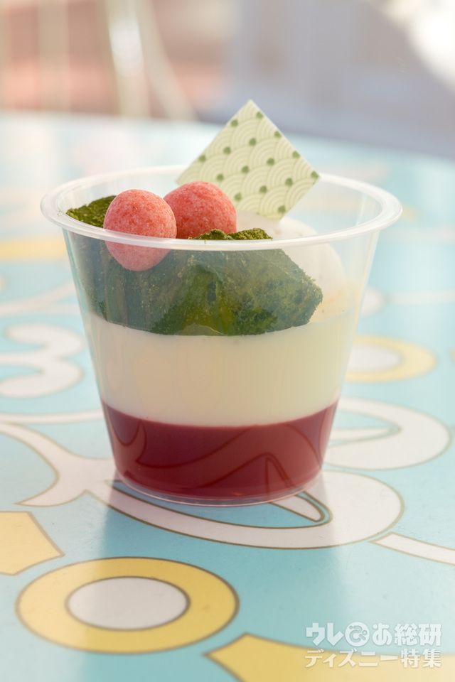 練乳ムース&ストロベリーゼリー