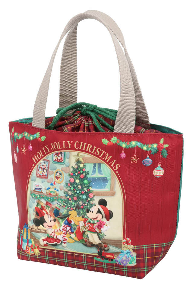 スーベニアランチケース 対象のメニューにプラス1,300円｜東京ディズニーリゾート「ディズニー・クリスマス」スペシャルメニュー｜販売店舗：東京ディズニーランド「プラズマ・レイズ・ダイナー」、東京ディズニーシー「ザンビーニ・ブラザーズ・リストランテ」｜発売日：2024年11月8日（金）〜12月25日（水）