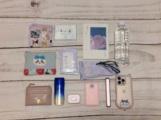 これだけの荷物が収納できました！