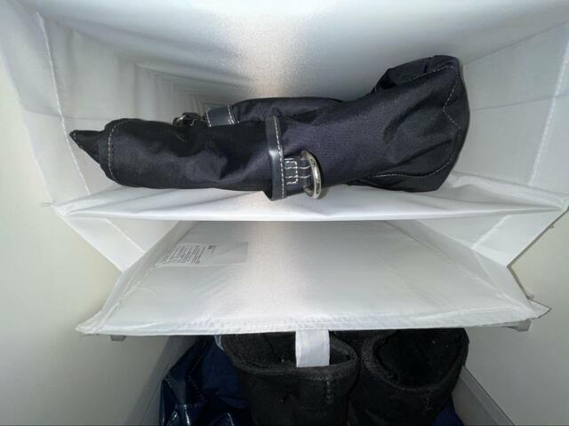 【IKEA SKUBB スクッブ ハンギング収納 6段】1つずつ収納できるのが魅了的！