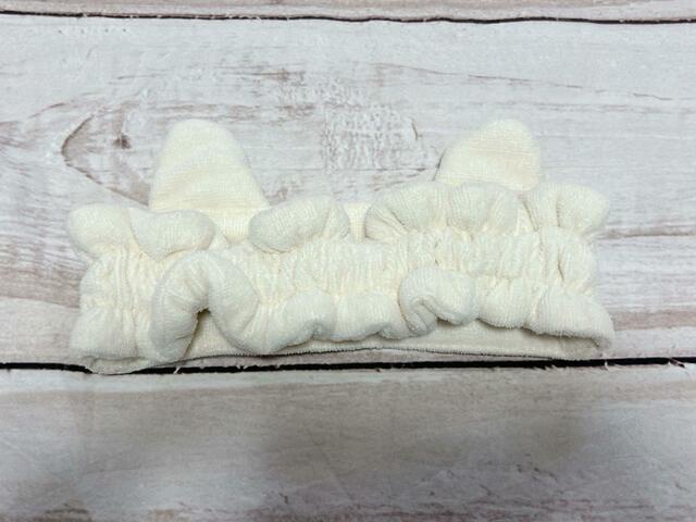 後ろはゴムシャーリング仕様なので、締め付けがなく着け心地抜群！