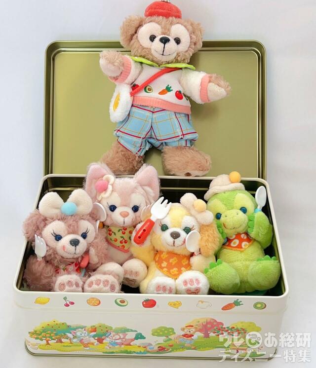 「ダッフィー&フレンズ・ワンダフルキッチン」パウンドケーキの缶