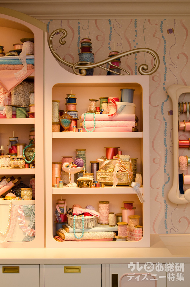 「ビビディ・バビディ・ブティック」店内|東京ディズニーランド ワールドバザール