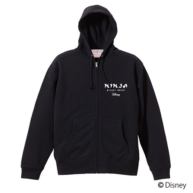 伊賀の京丸屋ディズニーコレクション ジップアップパーカ