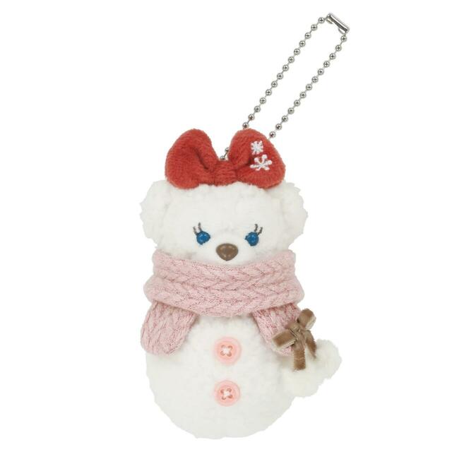 ぬいぐるみチャーム 2,300円|東京ディズニーシー「ダッフィー&フレンズのアワ・リトル・スノーフレンズ」グッズ|販売店舗:東京ディズニーシー「マクダックス・デパートメントストア」|発売日:2026年11月2日(月)