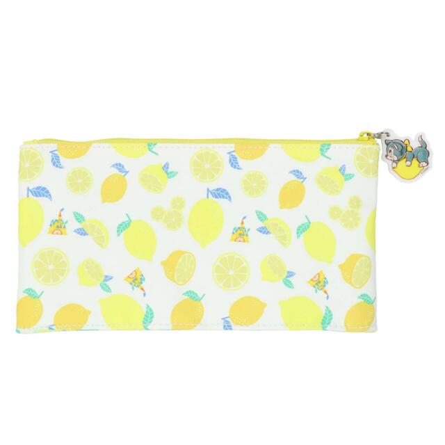 ペンケース 1,800円｜東京ディズニーリゾート レモン柄グッズ｜販売店舗：東京ディズニーランド「ホームストア」、東京ディズニーシー「ヴィラ・ドナルド・ホームショップ」｜発売日：2025年4月24日（木）