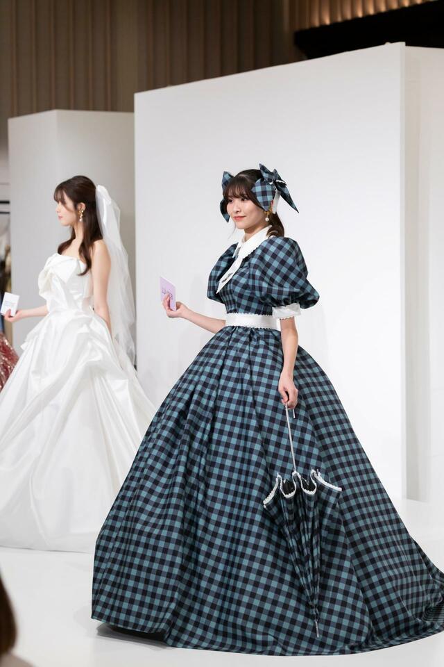 「Lulu felice×ご近所物語」新作ウェディングドレス　LU-1008_Green