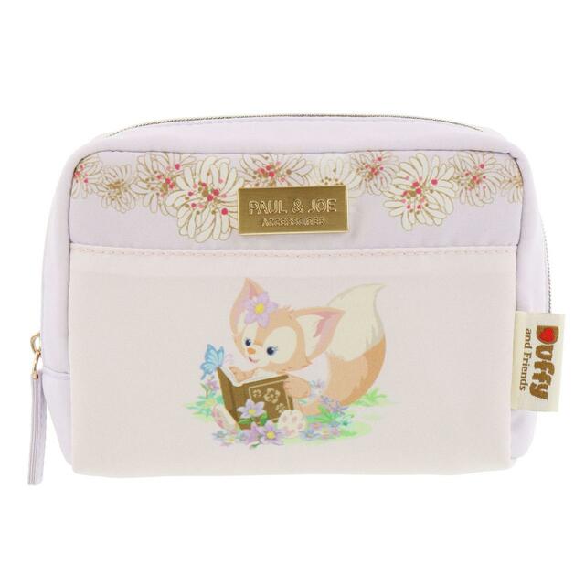 ポーチ 4,400円｜ダッフィー＆フレンズ「PAUL&JOE」プロデュース リーナ・ベルグッズ｜販売店舗：東京ディズニーシー「マクダックス・デパートメントストア」｜発売日：2024年5月23日（木）