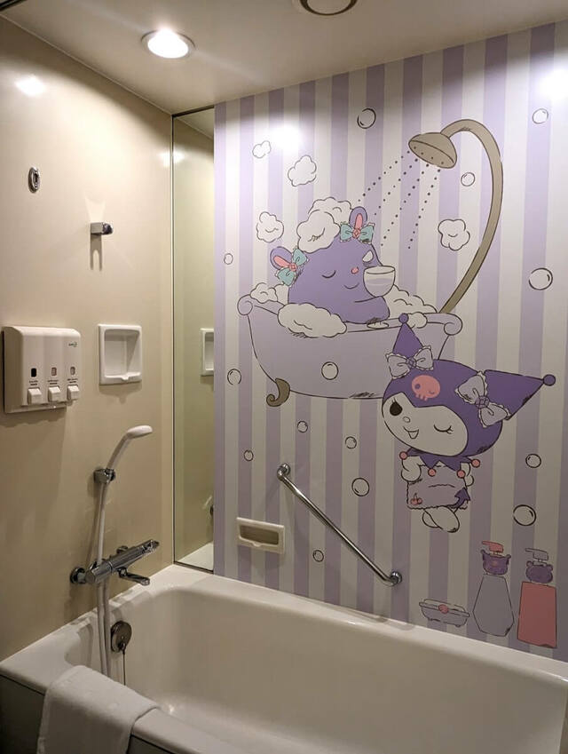 【東京ドームホテル】クロミルームの浴室