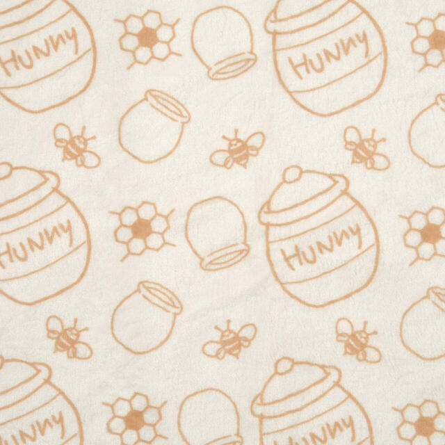 プーさん ブランケット ハニーポット柄 ぬいぐるみ付き Blanket 4,600円