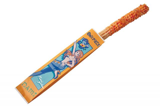 ナミのオレンジ・オレンジチュリトス 700円｜ユニバーサル・スタジオ・ジャパン「ワンピース・プレミア・サマー2023」スペシャルメニュー