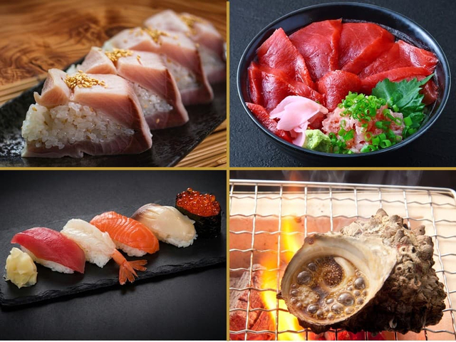 「​​​寿司・海鮮丼・サザエ壺焼など充実メニュー多数」＜期間：2026年5⽉25日〜＞【話題の「漁港食堂 三方」が、多摩センター駅にオープン！ランチは本マグロを含む豪華刺身が60分間食べ放題！ハイボール・レモンサワーは税込198円！】