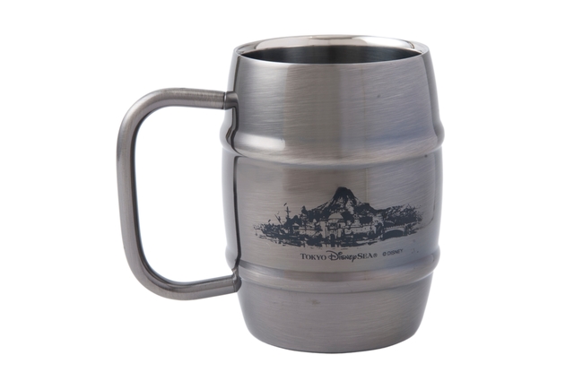 ステンレスマグ ¥2,200 ※直径約9（飲み口の直径約7.5）×高さ約11cm｜東京ディズニーシー「ディズニー・パイレーツ・サマー」2018年