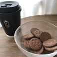 ホットコーヒー×チョコがしみこむ全粒粉ビスケット 60g
