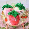 ミニーマウス　Strawberry Festa　モアプラス巾着