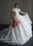 クラウディア「Clef a decor-クレアデコール」新作ウェディングドレス
