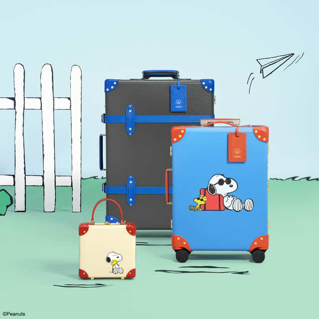 【グローブ・トロッター×PEANUTS】PEANUTSの鮮やかな色使いからインスピレーションを得たアイテムが登場