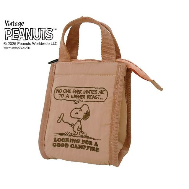 洗濯機で丸洗いできるミニバッグ「スヌーピー」|¥ 2,750 (税込)