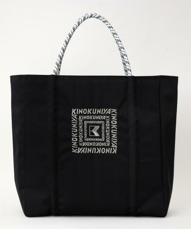 「紀ノ国屋　ロープハンドル保冷バッグ」3,850（税込）　ブラック