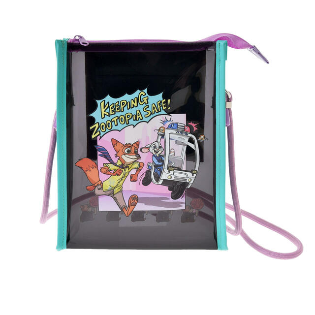 ジュディ・ホップス＆ニック・ワイルド、レミングのビジネスマン マルチポシェット ZOOTOPIA COMIC STYLE 2,500円