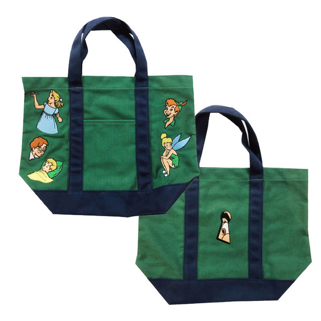 ノスタルジカ 刺繍トートバッグ ピーター・パン