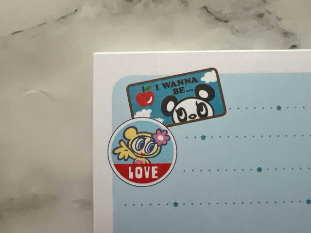 左上にはおほほパンダとハナちゃんのイラスト入り♪