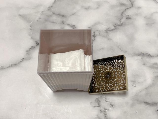 『THREEPPY（スリーピー）』コットンを入れるのにサイズがぴったり