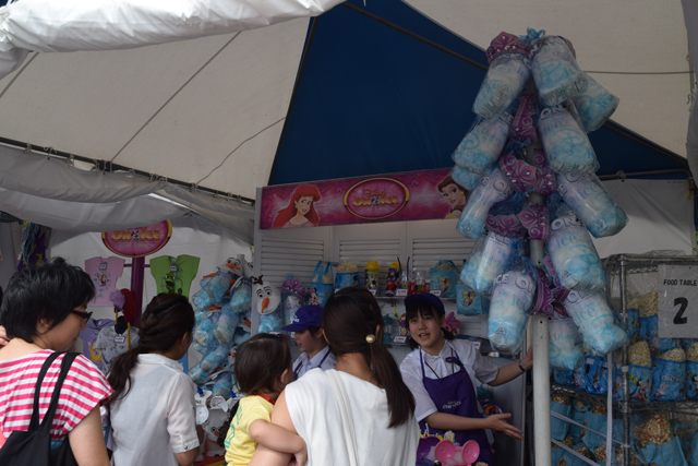 人気の物販ブース