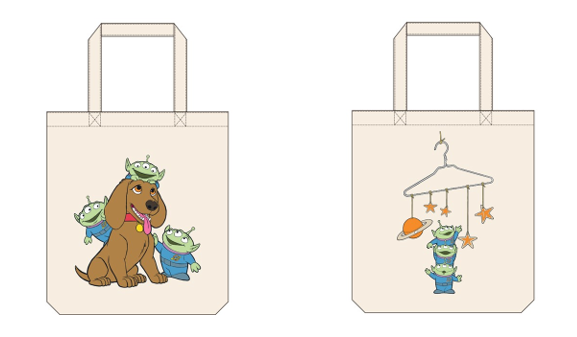 トイ・ストーリー / モンスターズ・インク / モンスターズ・ユニバーシティ トートバッグ」税込み2,200円