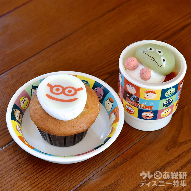 ピクサー・プレイタイムのスイーツ