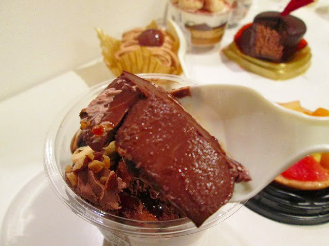 クリスマスチョコプリンパフェ（サークルKサンクス）