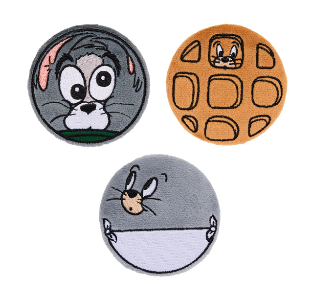 【トムとジェリー Happyくじ】F賞 缶コレクション［缶バッジ3種・缶ミラー4種］